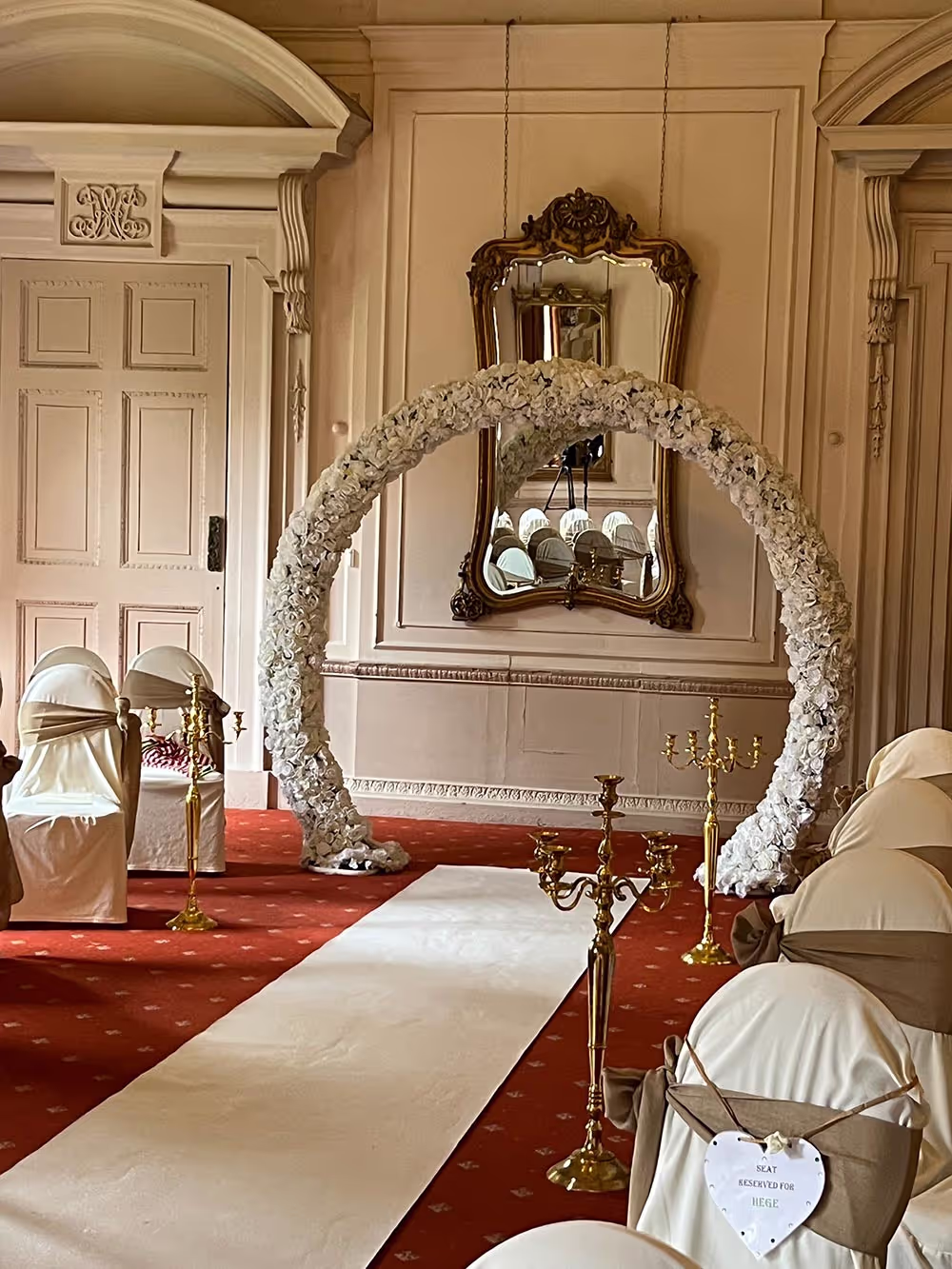 Wedding light-up backdrops