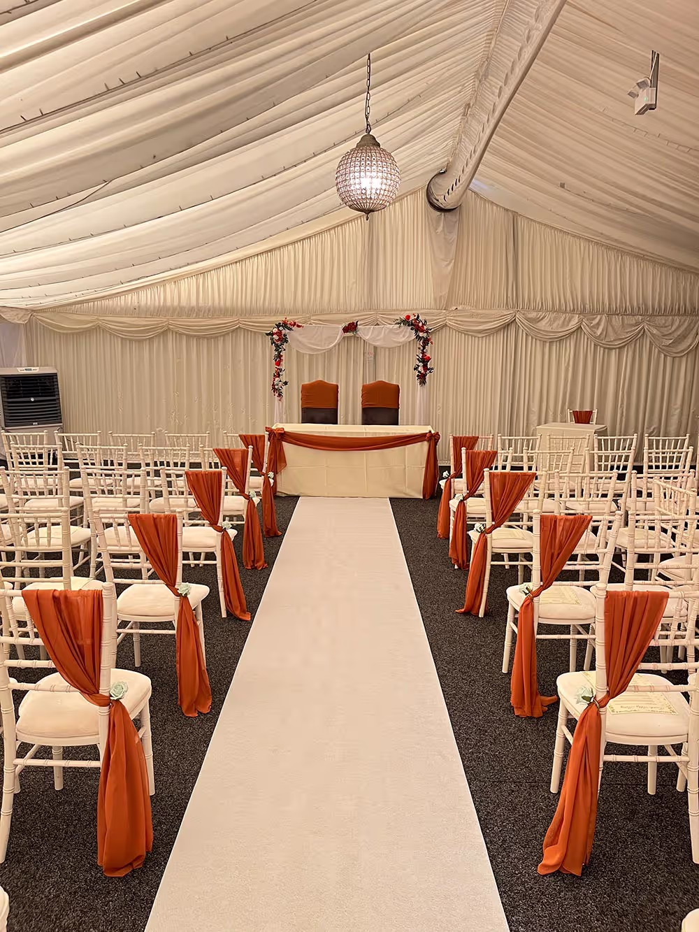 Wedding Decor Colours - Red