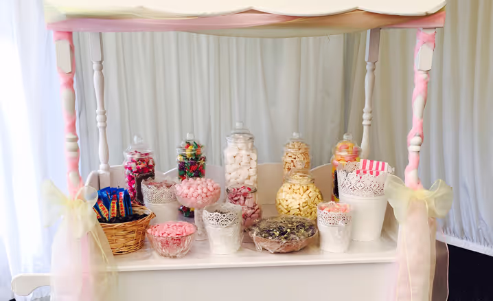 Sweet Carts for Wedding