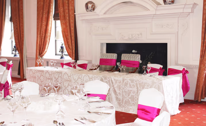 Wedding table linen hire