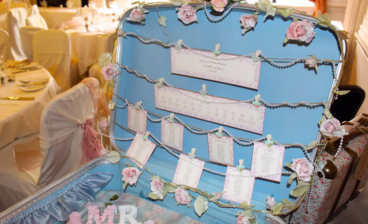 Wedding table Plan Printing